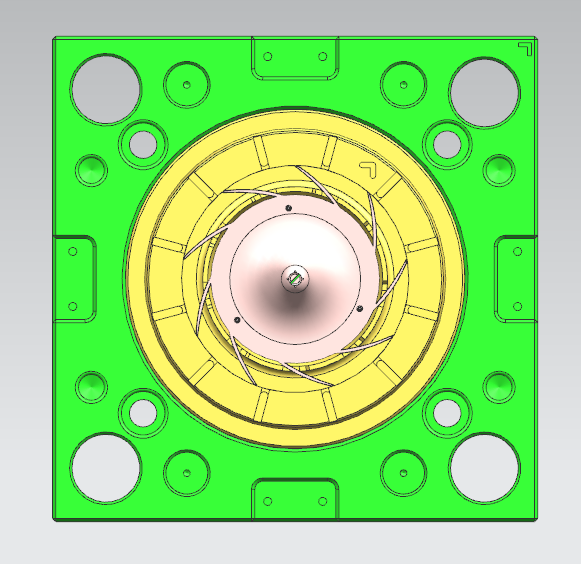 单头离心叶轮模具-2